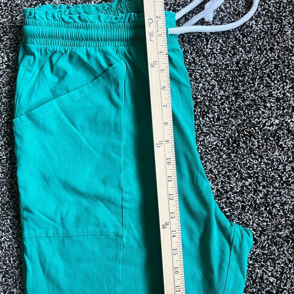 Universal Thread Women's Teal Cropped Pants - Picture 4 of 5